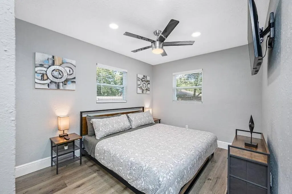 Contemporary & Fully Updated Heated Pool Home Tampa 0*,  USA